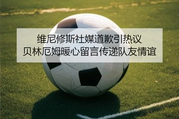 维尼修斯社媒道歉引热议 贝林厄姆暖心留言传递队友情谊 | YaboSports